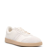 Ferragamo Logo Sneakers - White