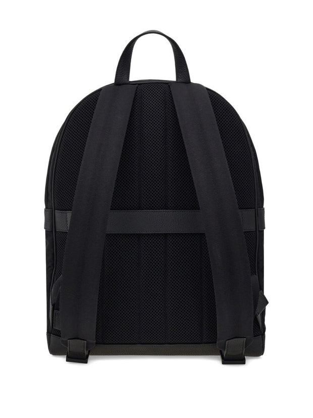Ferragamo Twins Nylon Backpack - Black