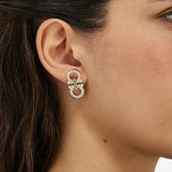 Ferragamo Double Gancini Earrings