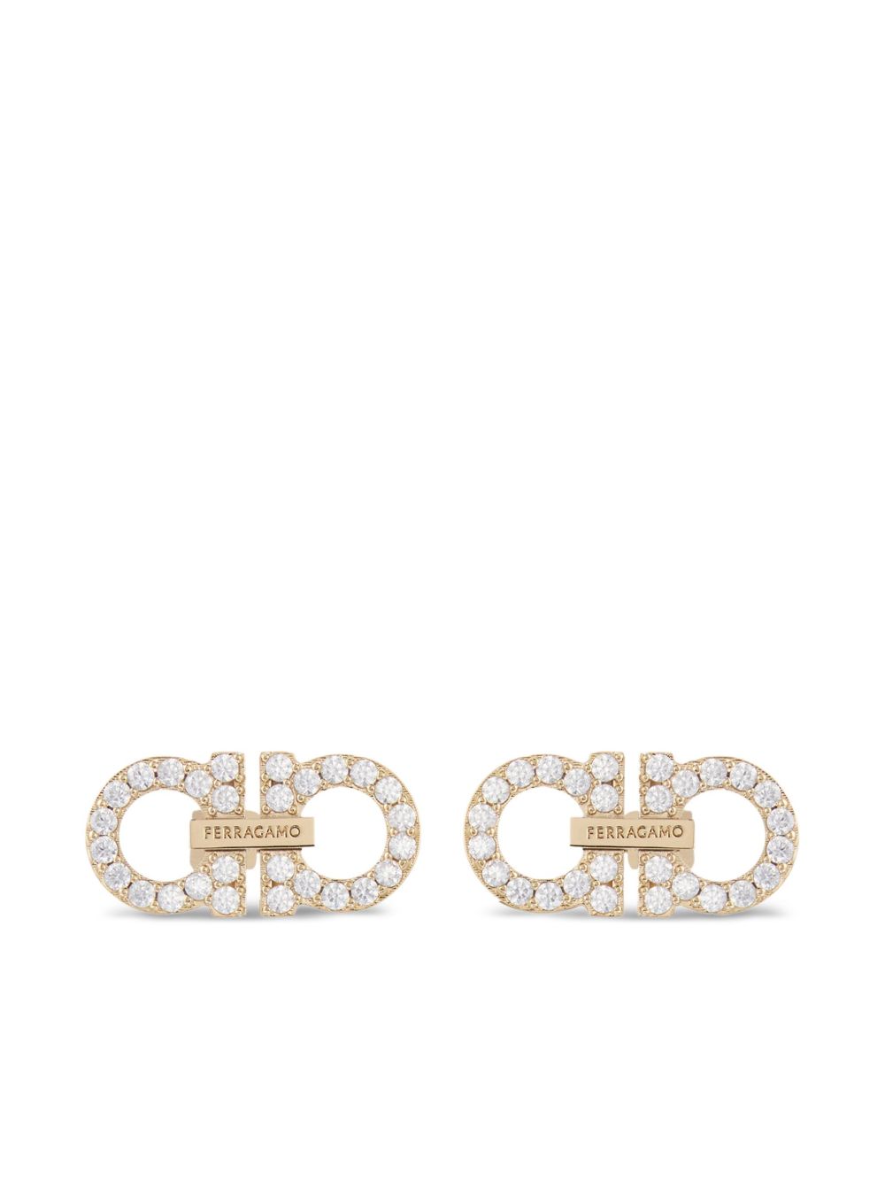 Ferragamo Double Gancini Earrings