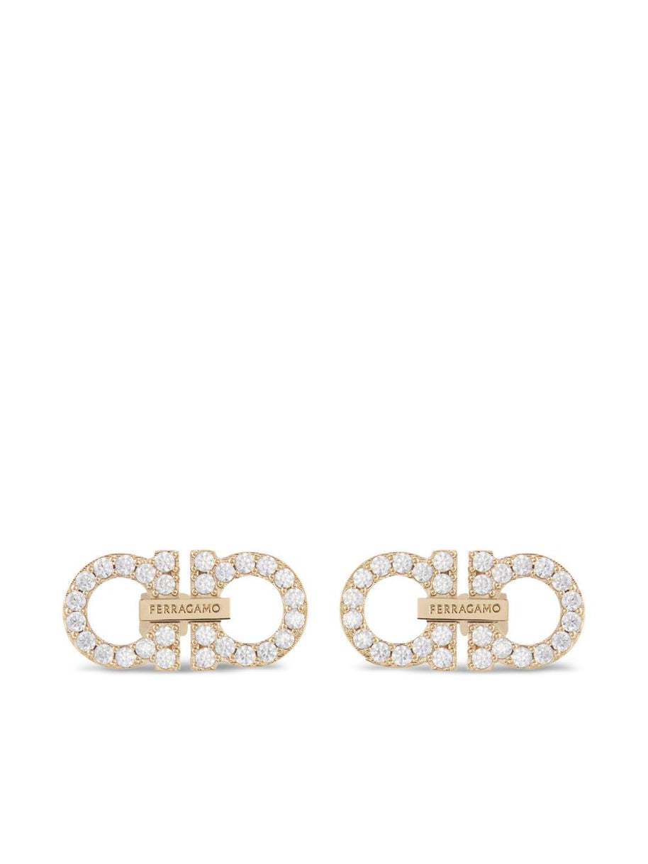 Ferragamo Double Gancini Earrings