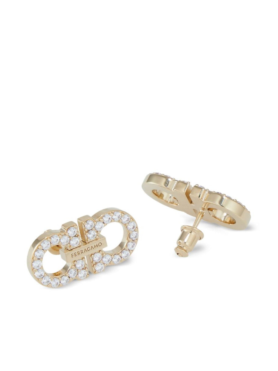 Ferragamo Double Gancini Earrings
