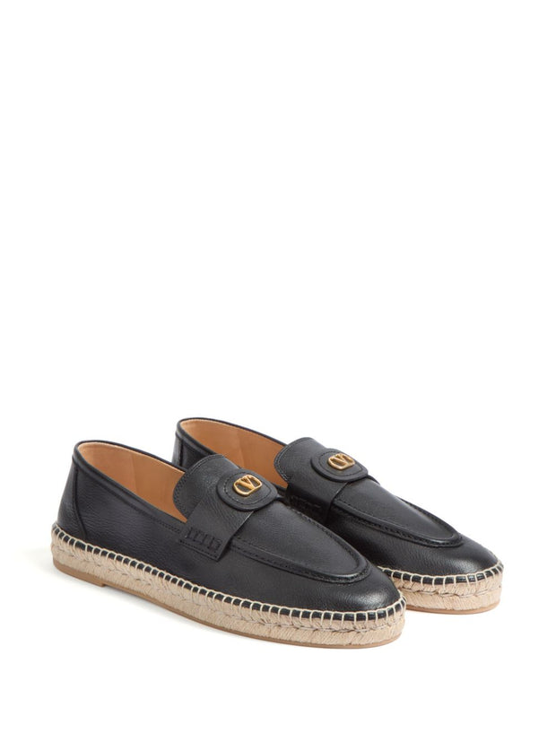 Valentino Garavani Vlogo Espadrilles - Black