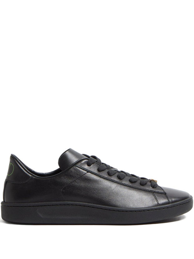 Valentino Garavani Royco Leather Sneakers - Black