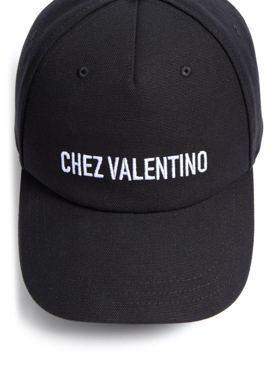Valentino Garavani Chez Valentino Baseball Cap - Black