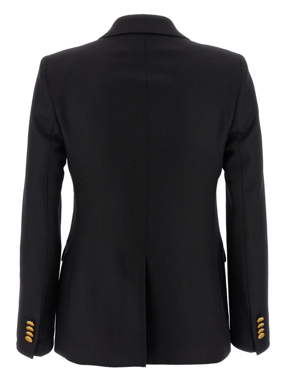 Tagliatore Wool Double-breasted Jacket Black