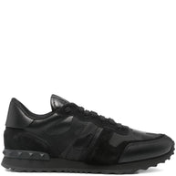 Valentino Garavani Rockrunner Sneakers - Black
