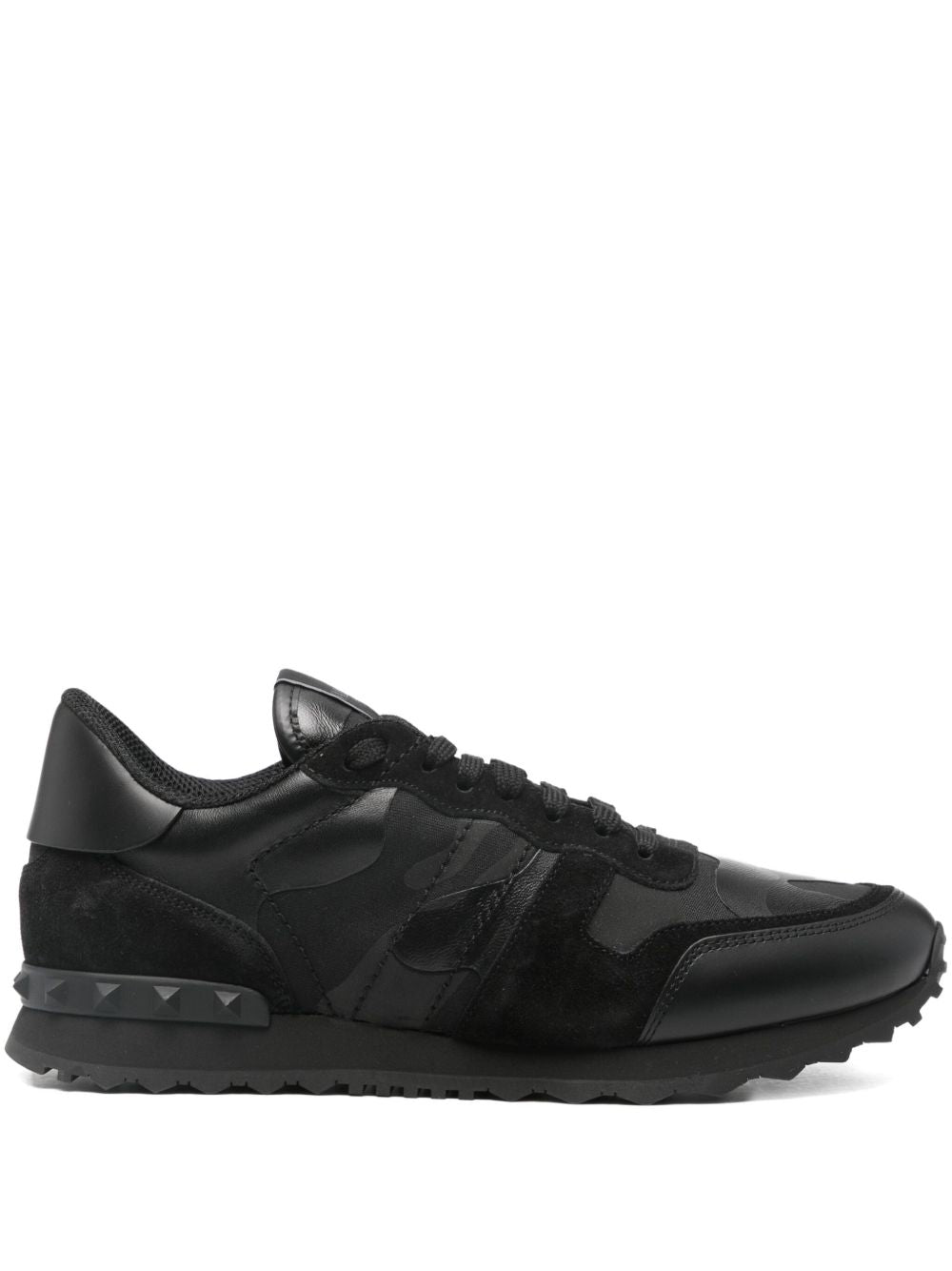 Valentino Garavani Rockrunner Sneakers - Black