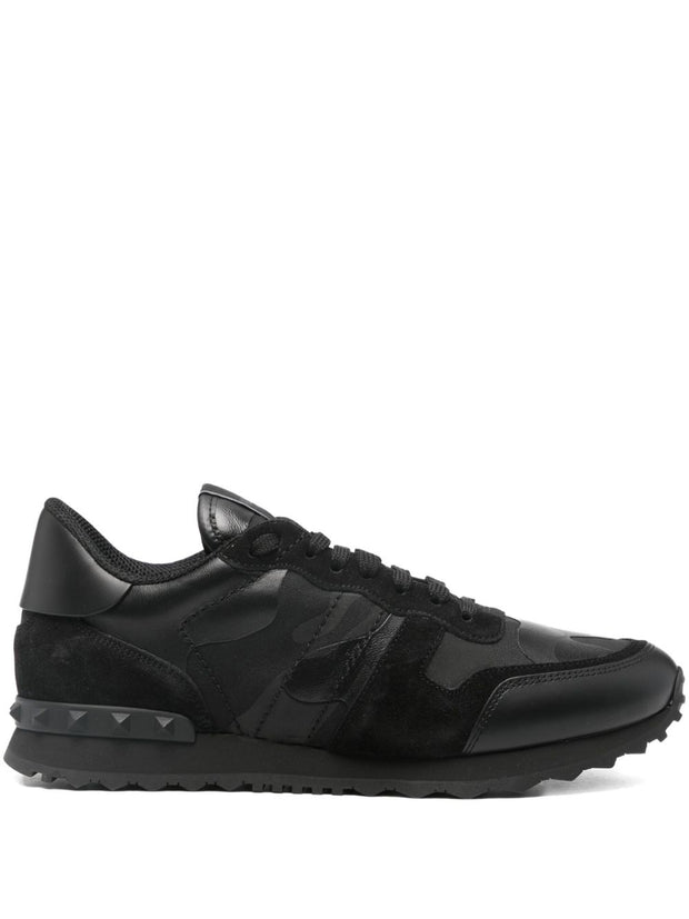 Valentino Garavani Rockrunner Sneakers - Black