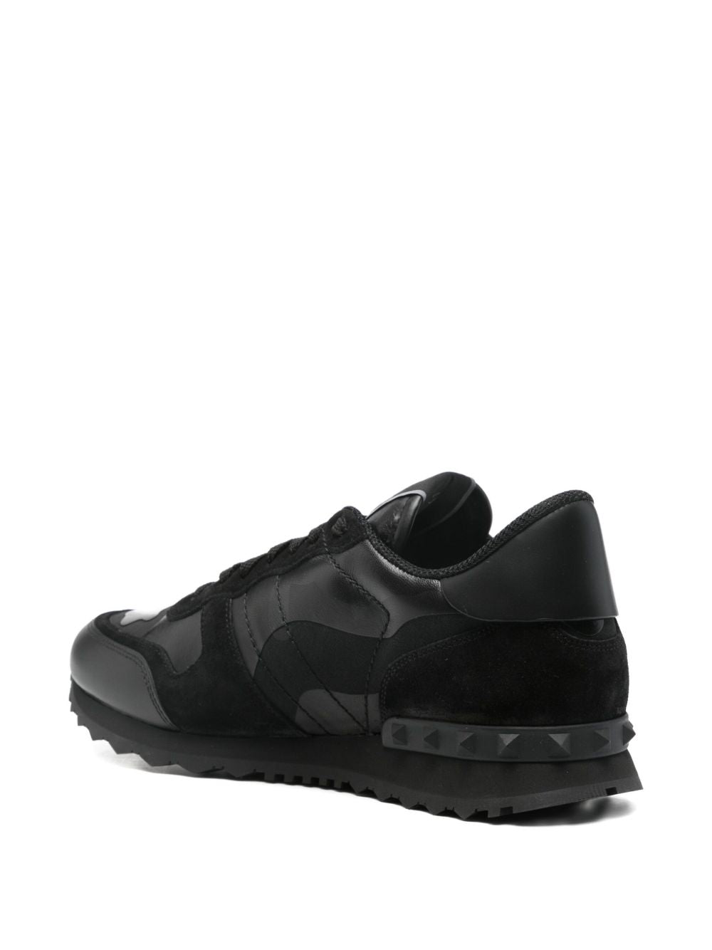 Valentino Garavani Rockrunner Sneakers - Black