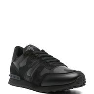 Valentino Garavani Rockrunner Sneakers - Black