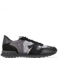 Valentino Garavani Rockrunner Sneakers - Black