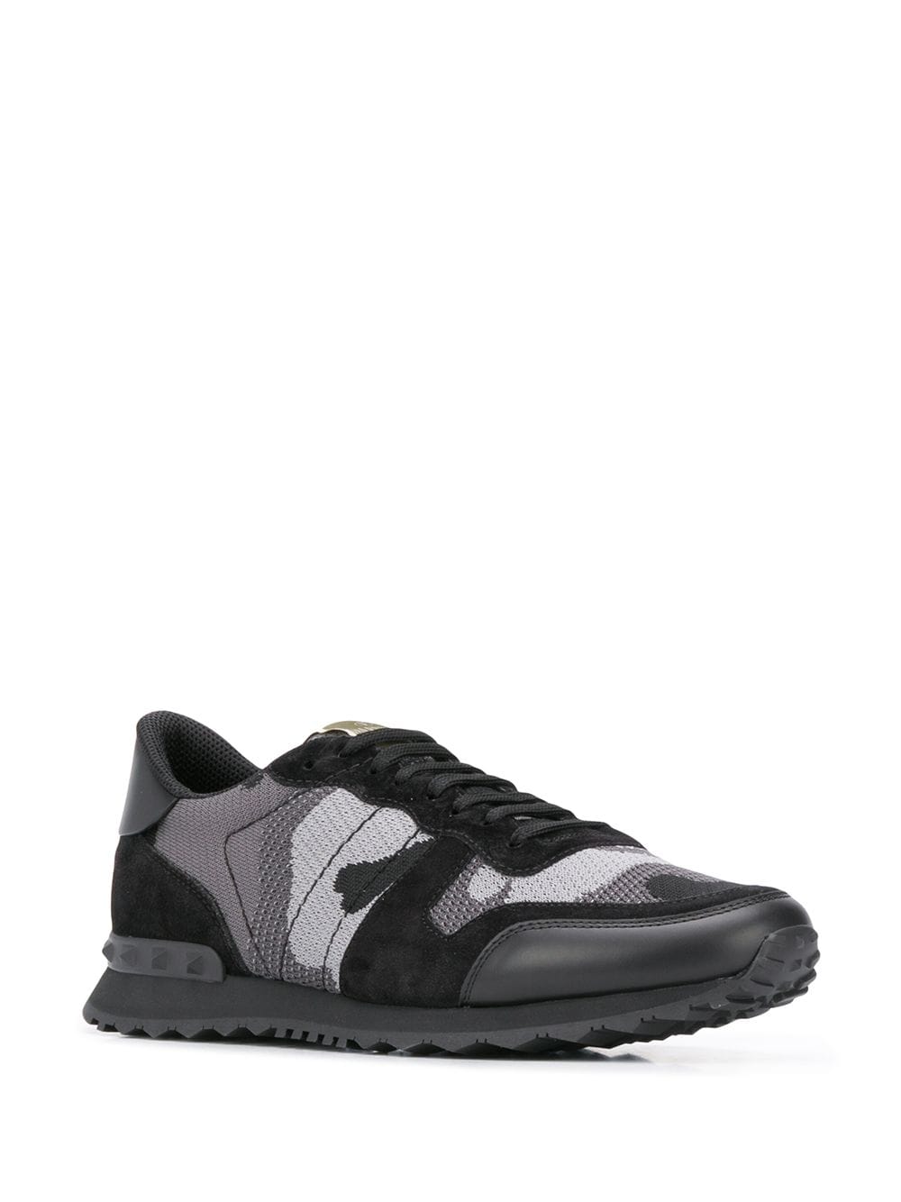 Valentino Garavani Rockrunner Sneakers - Black