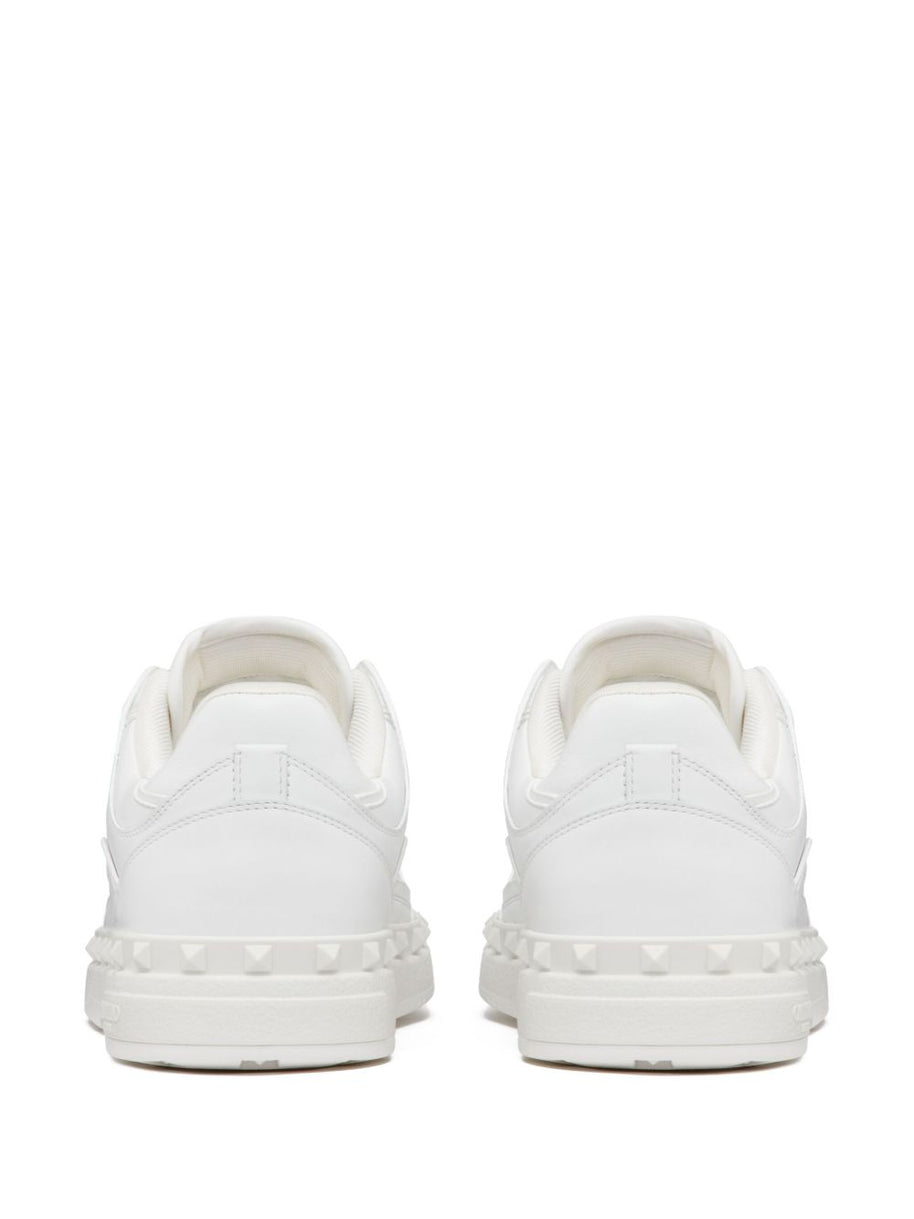 Valentino Garavani Freedots Leather Sneakers - White