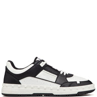 Valentino Garavani Freedots Leather Sneakers - Black