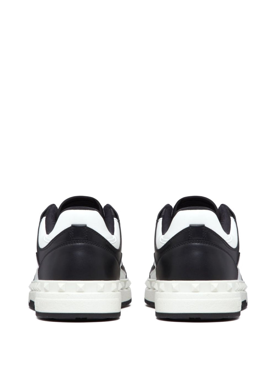 Valentino Garavani Freedots Leather Sneakers - Black