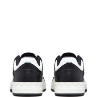 Valentino Garavani Freedots Leather Sneakers - Black