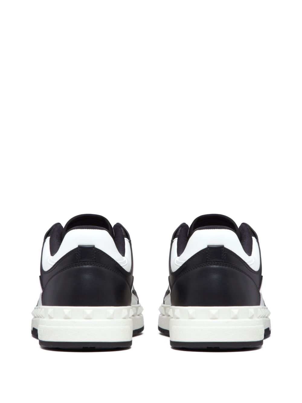 Valentino Garavani Freedots Leather Sneakers - Black