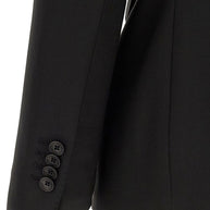 Tagliatore Wool Blend Suit Black