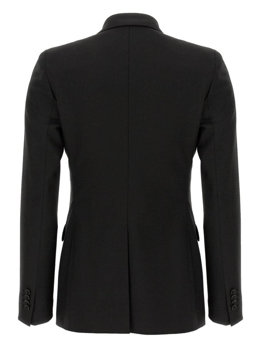 Tagliatore Wool Blend Suit Black