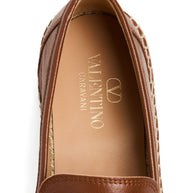 Valentino Garavani VLogo Espadrilles - Leather Brown