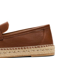 Valentino Garavani VLogo Espadrilles - Leather Brown