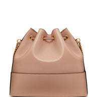 Valentino Garavani VLogo Signature Leather Mini Bucket Bag - Pink