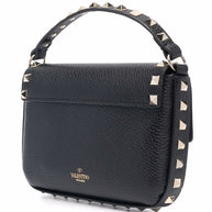 Valentino Garavani Rockstud Leather Mini Bag - Black