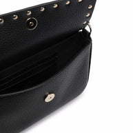 Valentino Garavani Rockstud Leather Mini Bag - Black