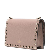 Valentino Garavani Rockstud Leather Mini Bag - Powder