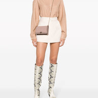 Valentino Garavani Rockstud Leather Mini Bag - Powder