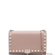Valentino Garavani Rockstud Leather Mini Bag - Powder