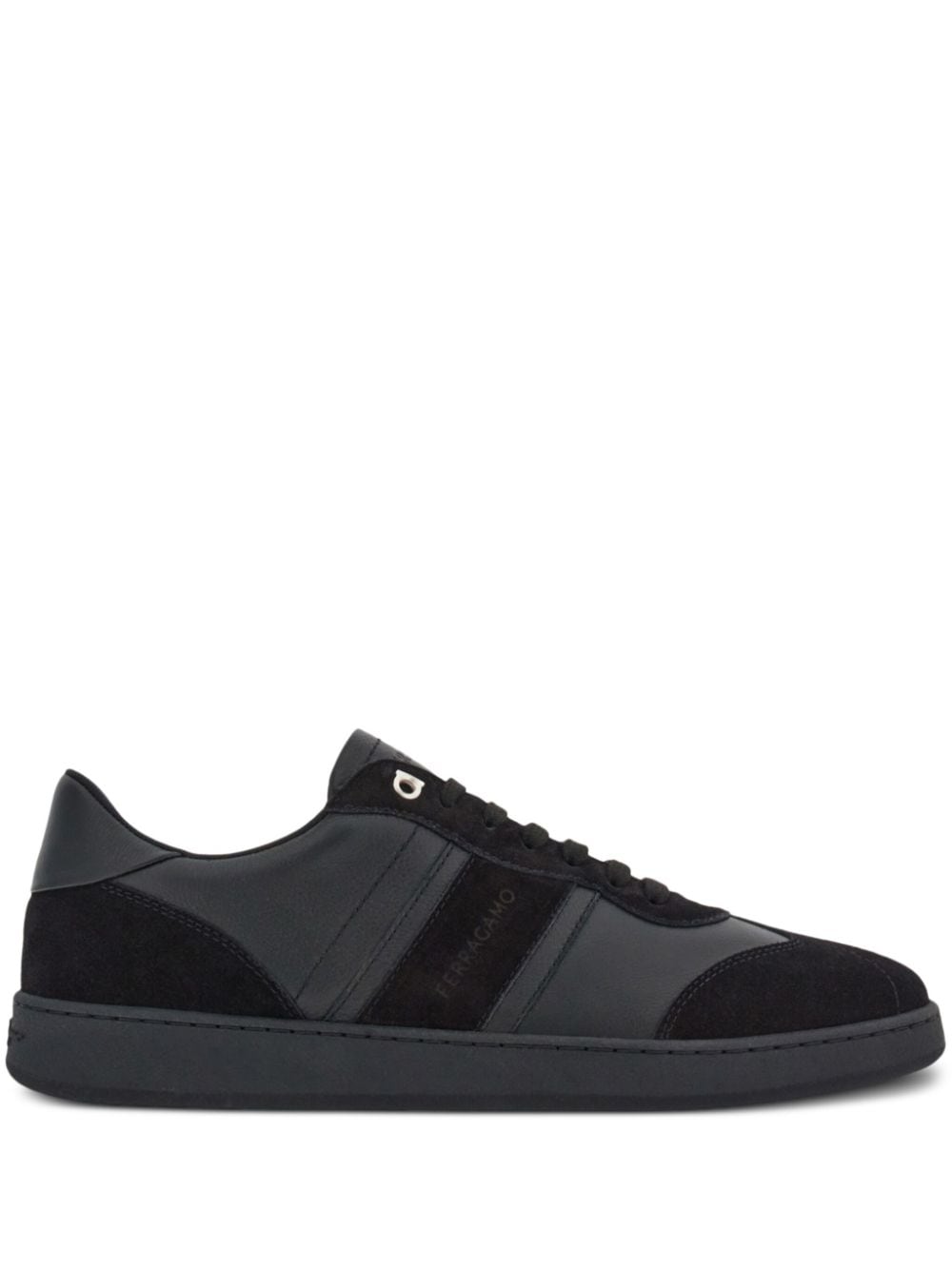 Ferragamo Logo Sneakers - Black