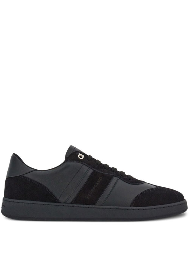 Ferragamo Logo Sneakers - Black