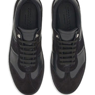 Ferragamo Logo Sneakers - Black