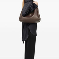 Ferragamo Medium Gancini Clasp Tote Bag