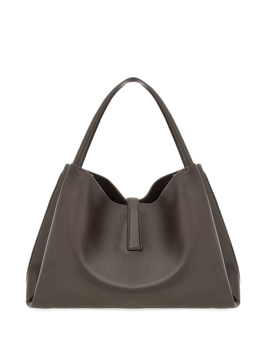 Ferragamo Medium Gancini Clasp Tote Bag