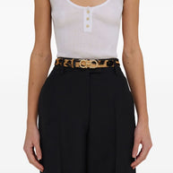 Ferragamo Adjustable Gancini Belt