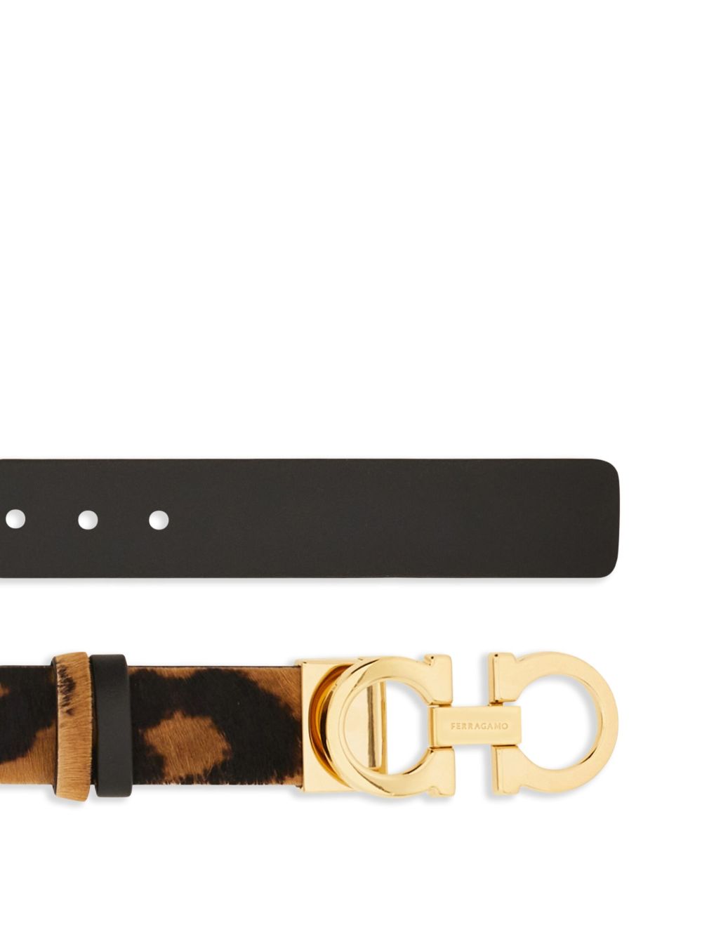 Ferragamo Adjustable Gancini Belt
