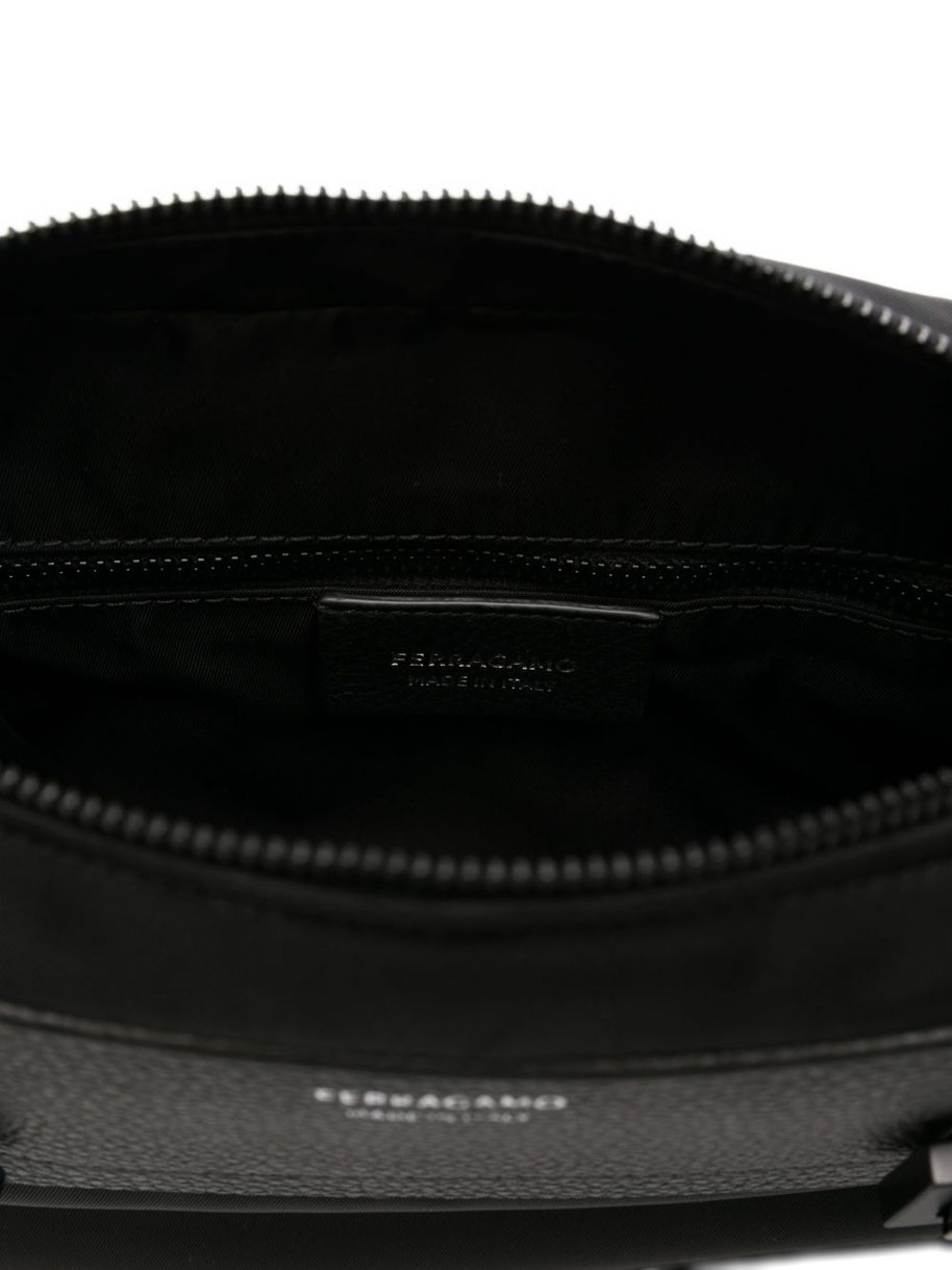 Ferragamo Shoulder Bag With Gancini Buckles