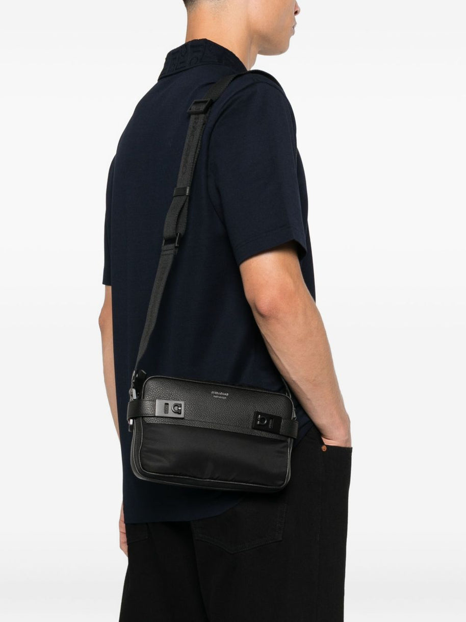 Ferragamo Shoulder Bag With Gancini Buckles
