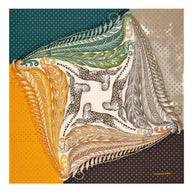 Ferragamo Madras-print Silk Foulard