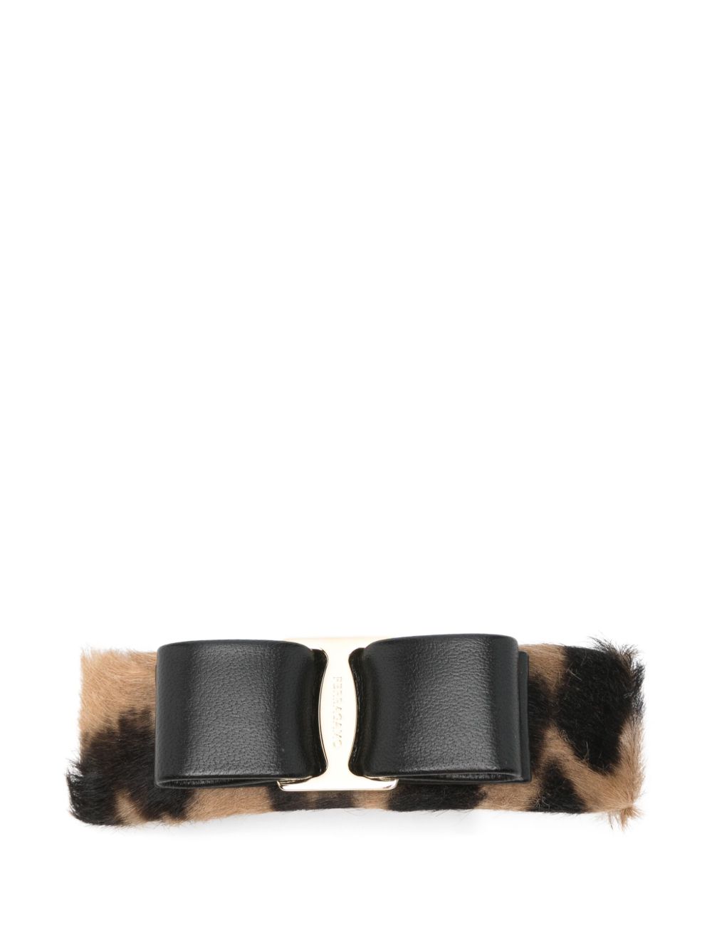 Ferragamo Hair Barette - Black