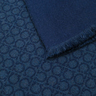Ferragamo Gancini Wool Scarf - Blue