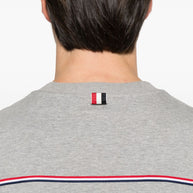 Thom Browne Oversized Cotton T-shirt - Light Grey