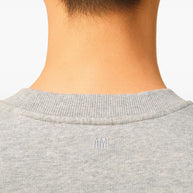 Ami Paris  Ami De Coeur Cotton Sweatshirt  - Light Grey