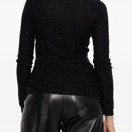 Fabiana Filippi Wool Turtle-neck Sweater - Black