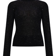 Fabiana Filippi Wool Turtle-neck Sweater - Black