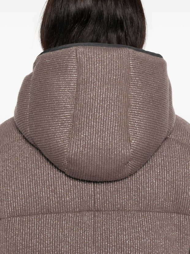 Brunello Cucinelli Quilted Lurex Jacket