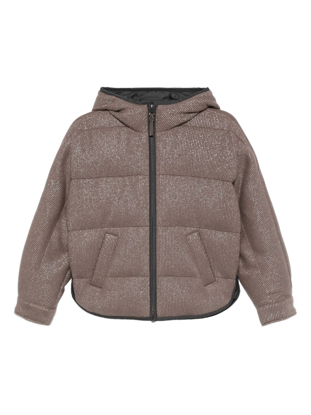 Brunello Cucinelli Quilted Lurex Jacket